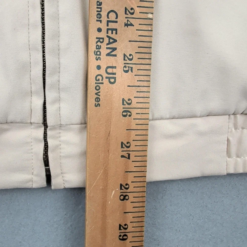 Polo Golf‎ Ralph Lauren Jacket Mens 2X Big Beige Zip Harrington Cotton Lined
